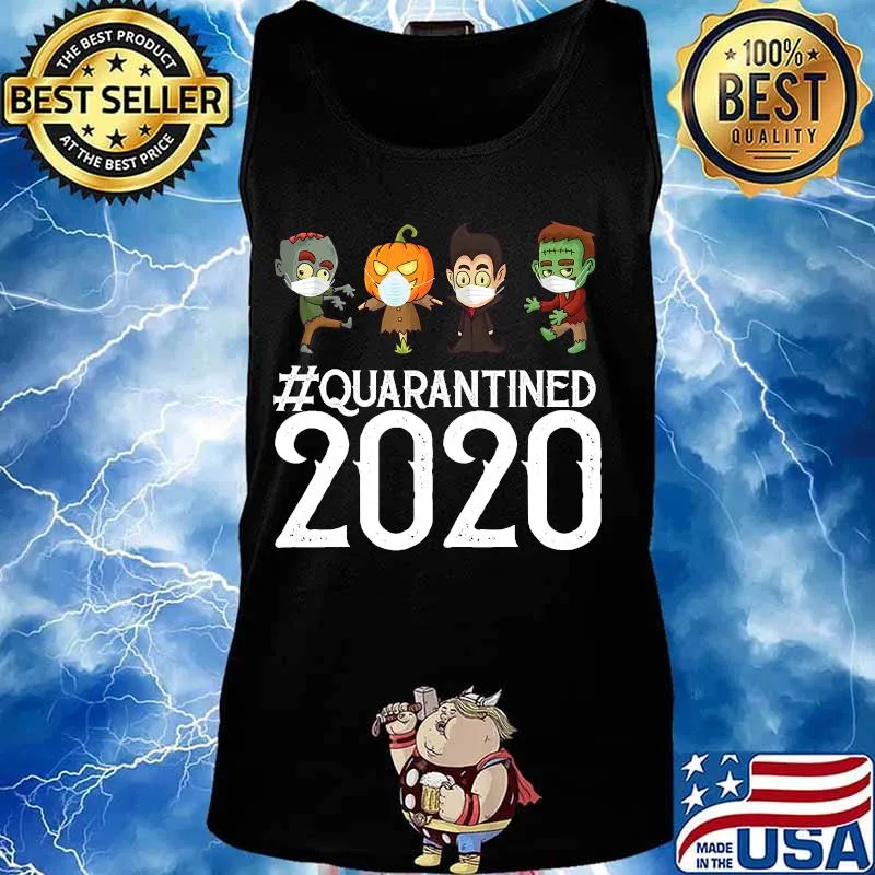 Cute Little Ghosts with Mask Halloween T-Shirt Tank top