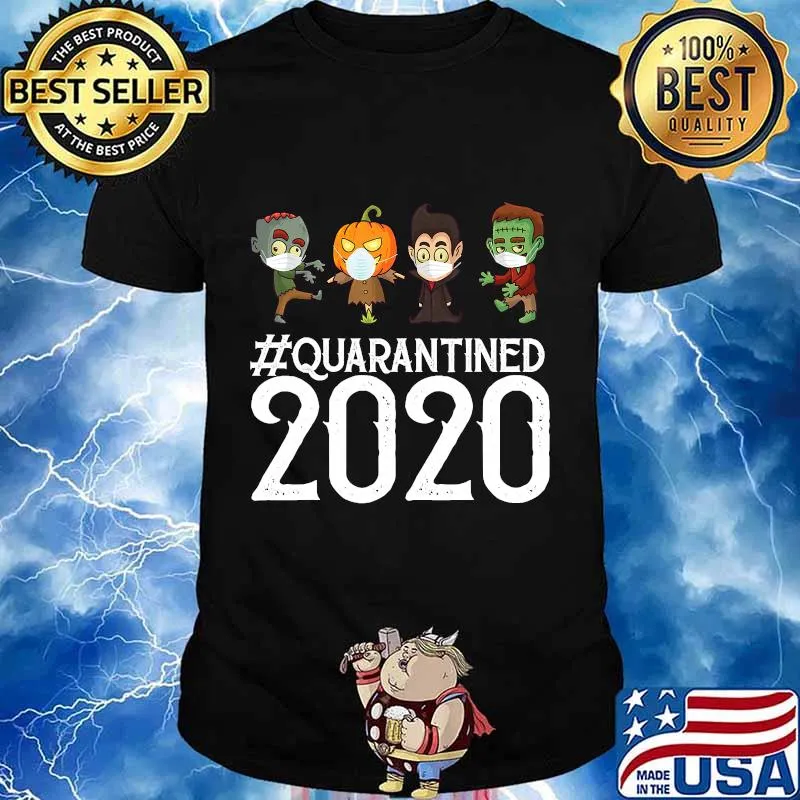 Cute Little Ghosts with Mask Halloween T-Shirt
