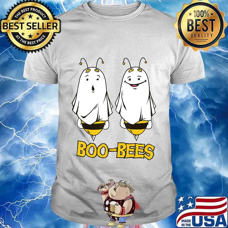 Cute Little Kids Halloween Costume Boo Bees Last Minute Gift T-Shirt
