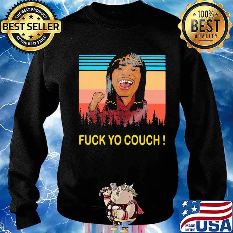 Dave chappelle rick james fuck yo couch vintage retro s Sweater