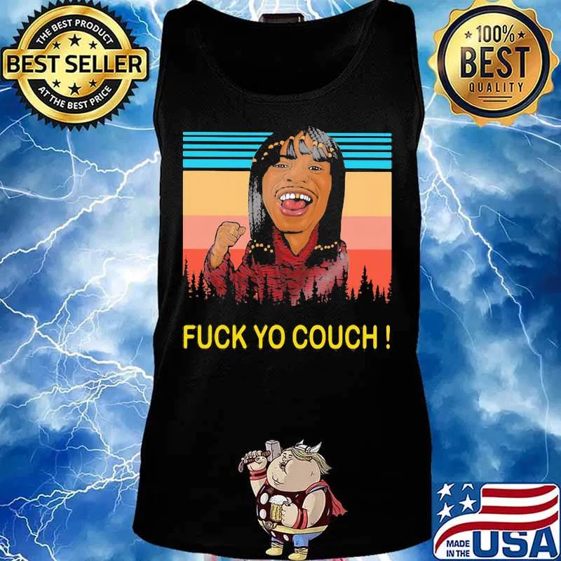 Dave chappelle rick james fuck yo couch vintage retro s Tank top