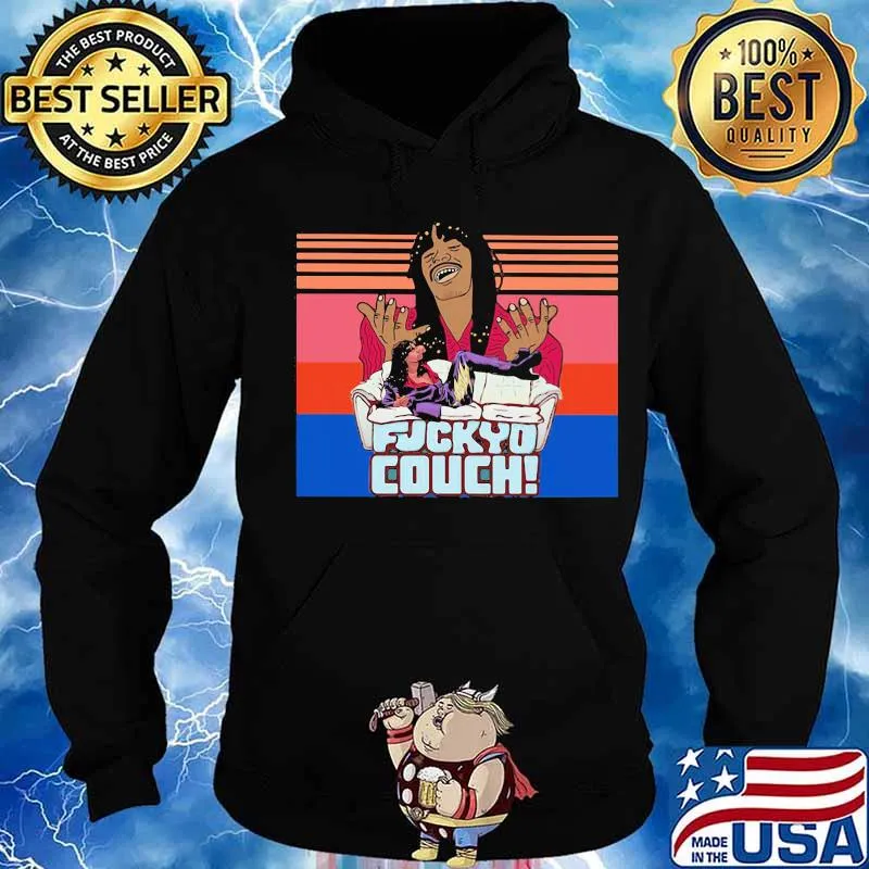 Dave chappelle rick james fuckyd couch vintage retro s Hoodie