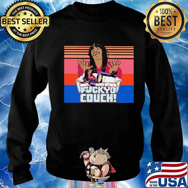 Dave chappelle rick james fuckyd couch vintage retro s Sweater