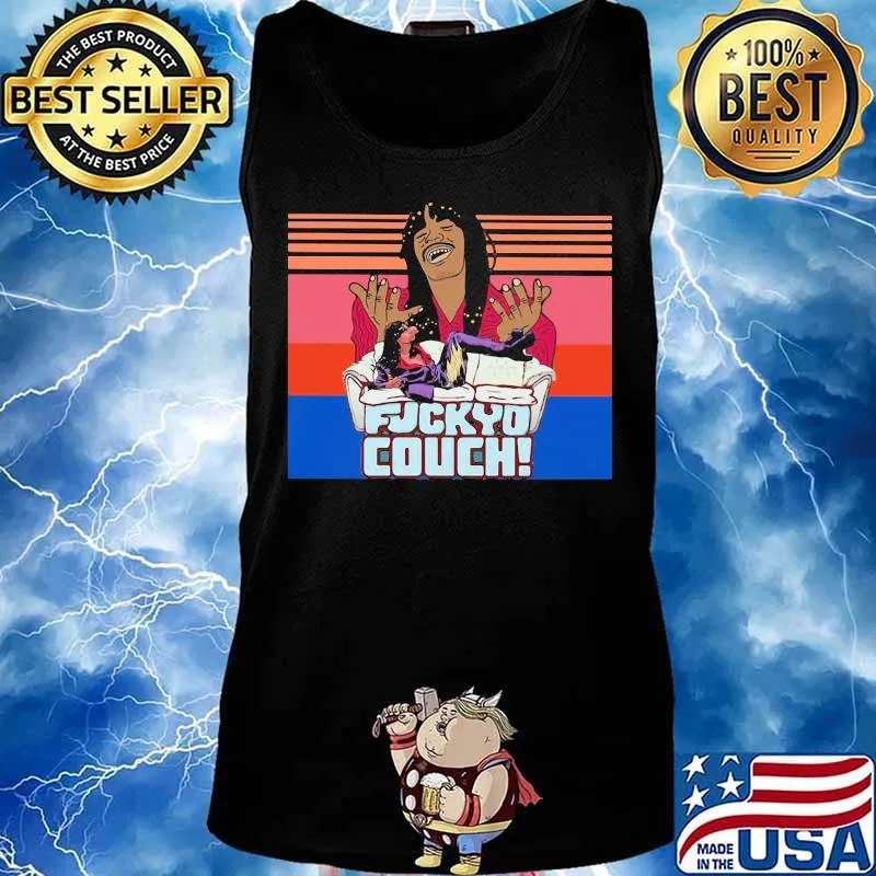 Dave chappelle rick james fuckyd couch vintage retro s Tank top