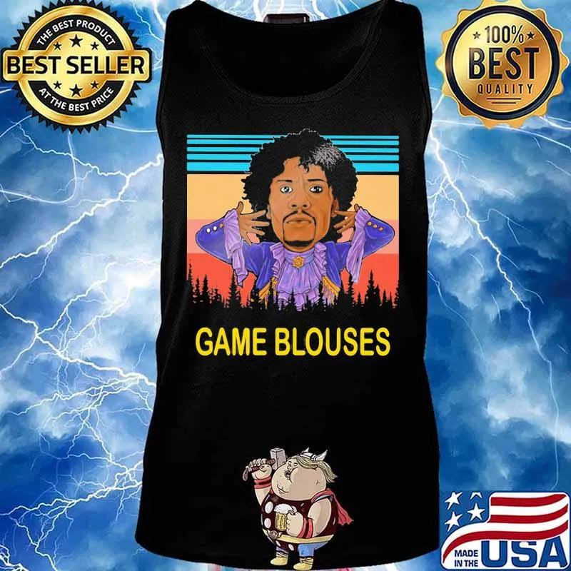 Dave chappelle rick james game blouses vintage retro s Tank top