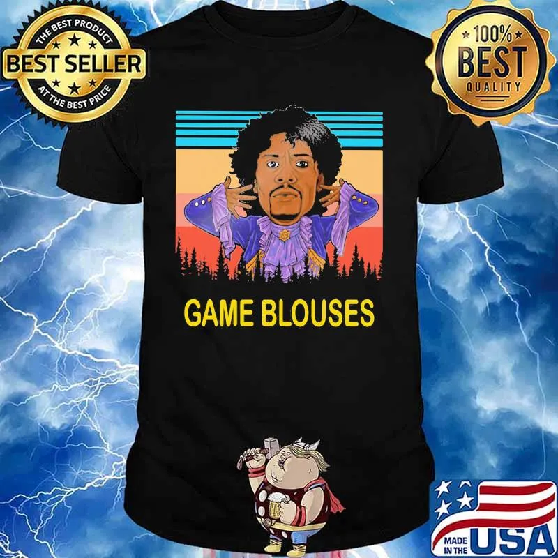 Dave chappelle rick james game blouses vintage retro shirt