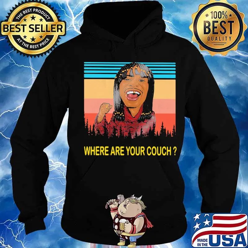 Dave chappelle rick james where are your couch vintage retro s Hoodie