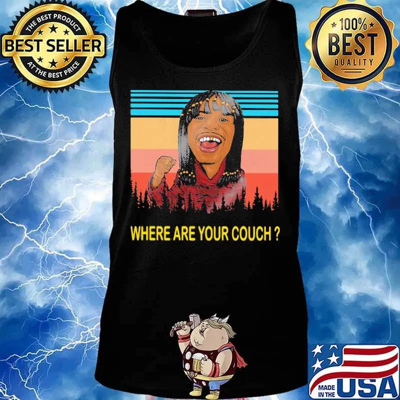 Dave chappelle rick james where are your couch vintage retro s Tank top