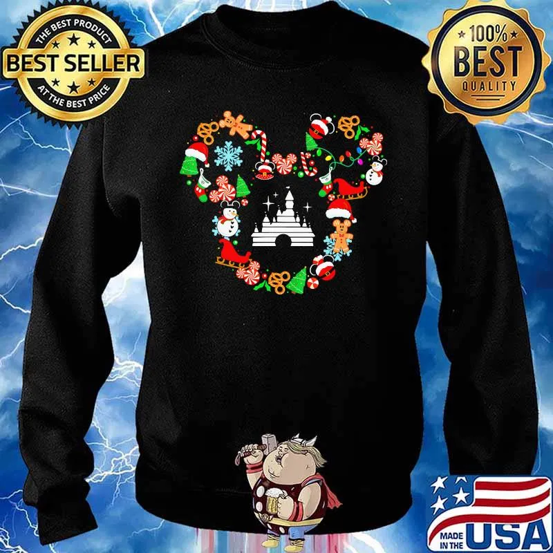 Disney mickey mouse happy christmas s Sweater