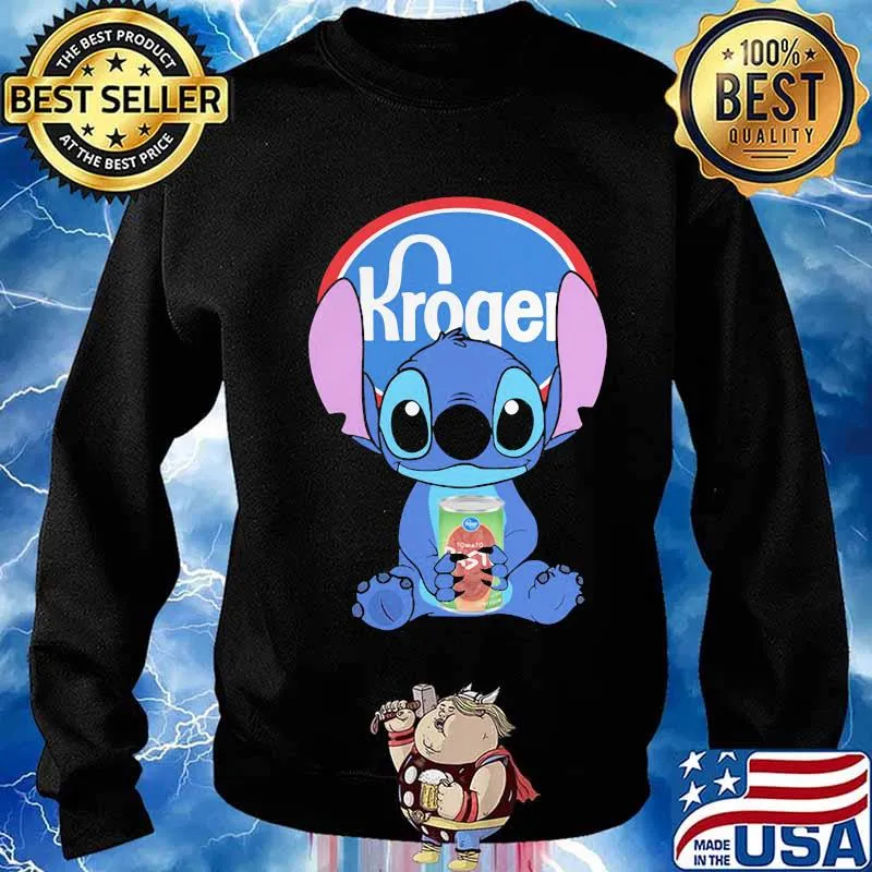 Disney stitch kroger logo s Sweater