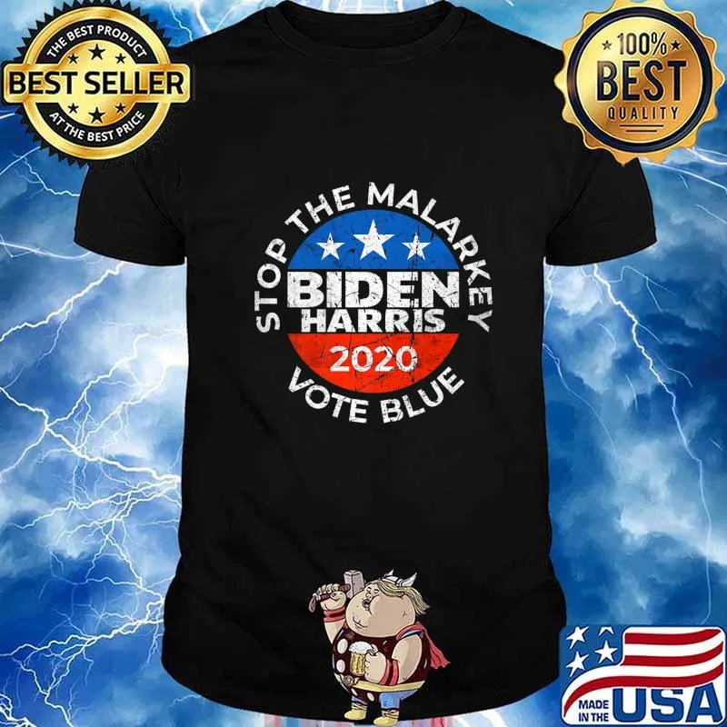 Distressed Biden Harris 2020 Pro Joe Biden Vote Blue Premium T-Shirt