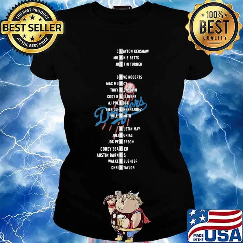Dodgers world series champions 2020 baseball s Ladies tee