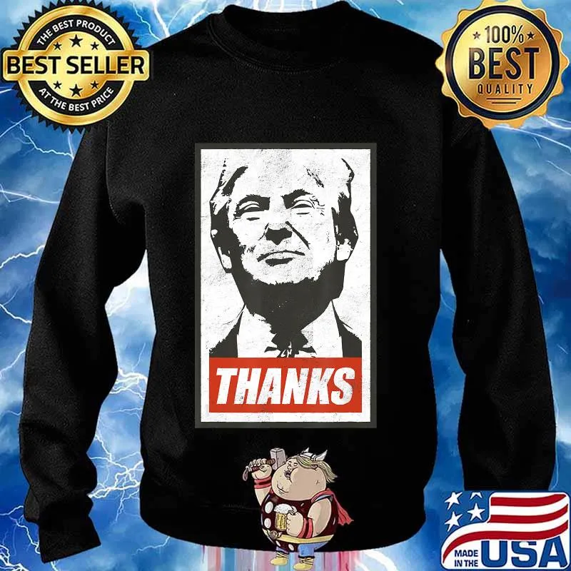 Donald trump thanks vote president america usa politics s Sweater