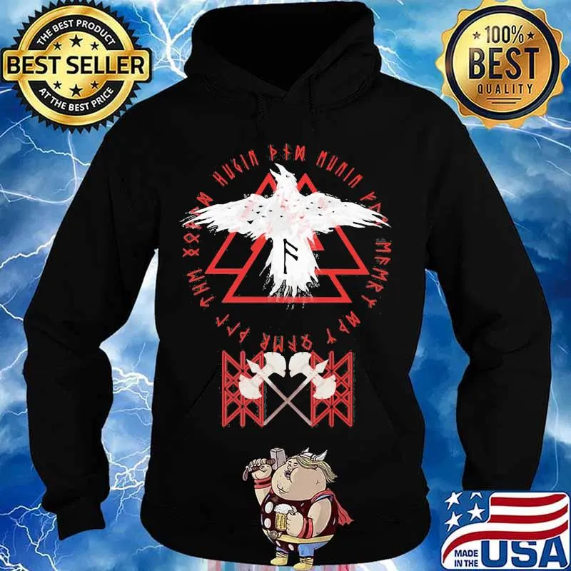 Eagles vikings valhalla vintage s Hoodie