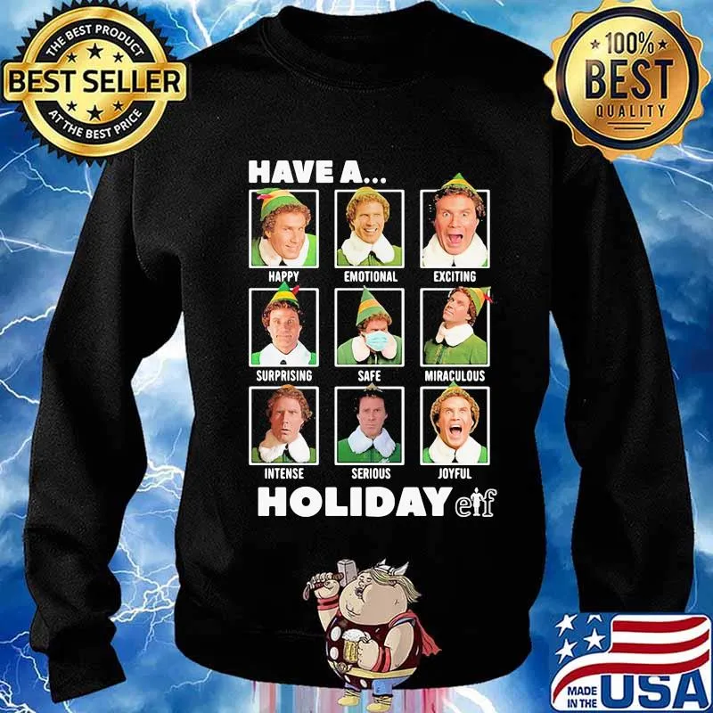 Elf have a holiday christmas s Sweater