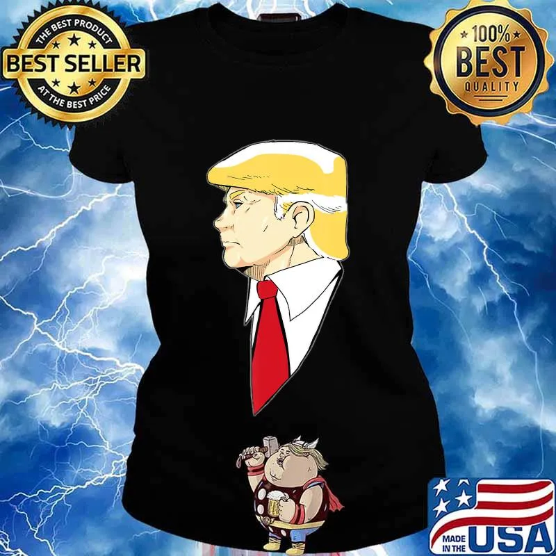Epic President Donald Trump, Pro Trump 2020, 2D Design T-Shirt Ladies tee