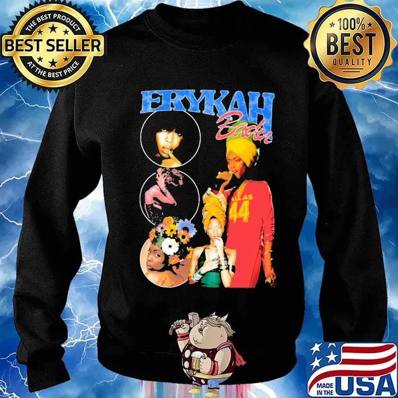 Erykah badu flowers vintage s Sweater