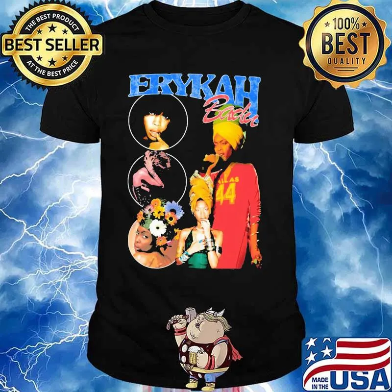 Erykah badu flowers vintage shirt