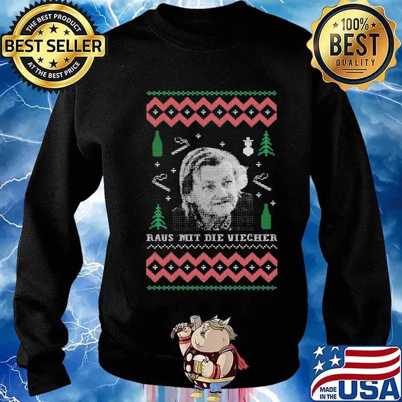 Familie ritter raus mit die viecher ugly christmas s Sweater