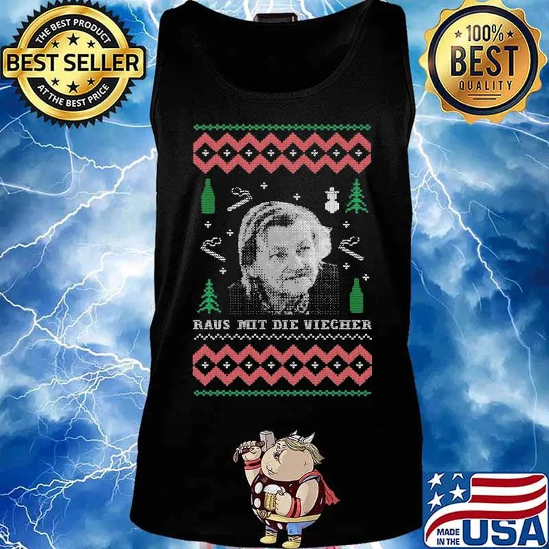 Familie ritter raus mit die viecher ugly christmas s Tank top