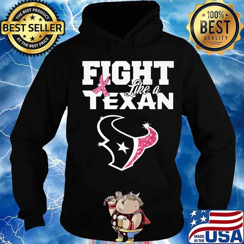Fight like a buffalo texas breast cancer awareness s Hoodie