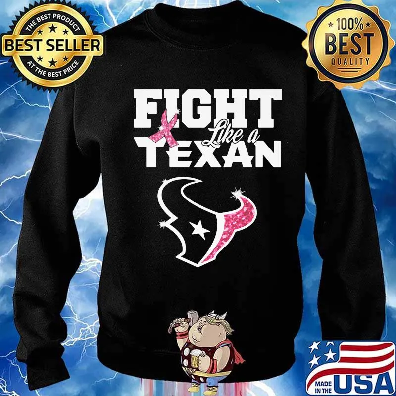 Fight like a buffalo texas breast cancer awareness s Sweater