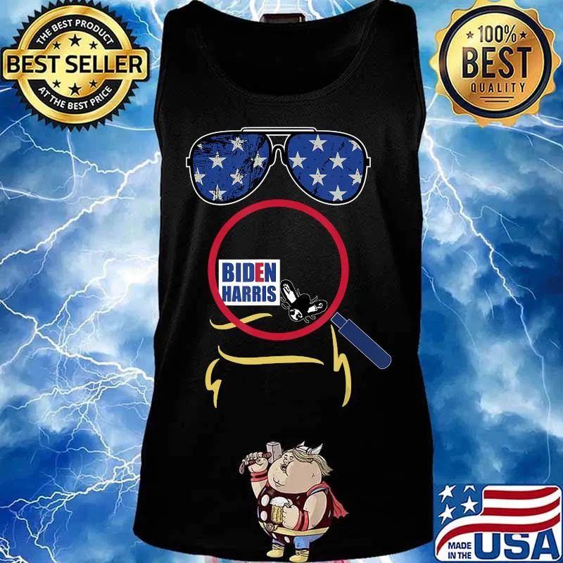 Funny Cool Trump-Biden Pence Fly Swatter US Election 2020 T-Shirt Tank top