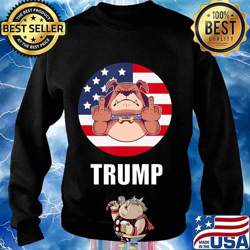 Funny Election USA 2020 Trump Biden Vote Dog T-Shirt Sweater