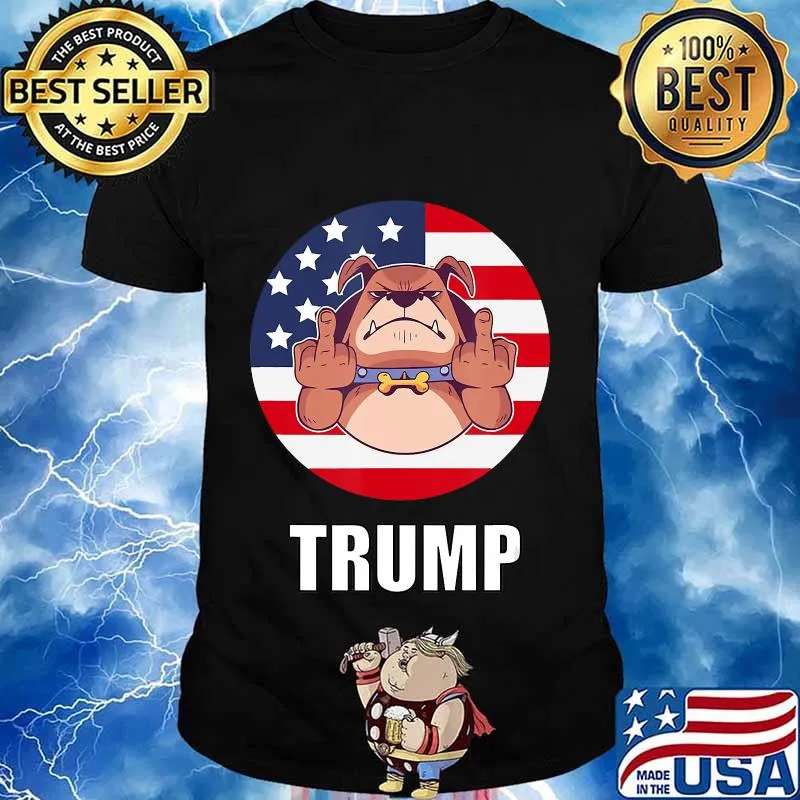 Funny Election USA 2020 Trump Biden Vote Dog T-Shirt