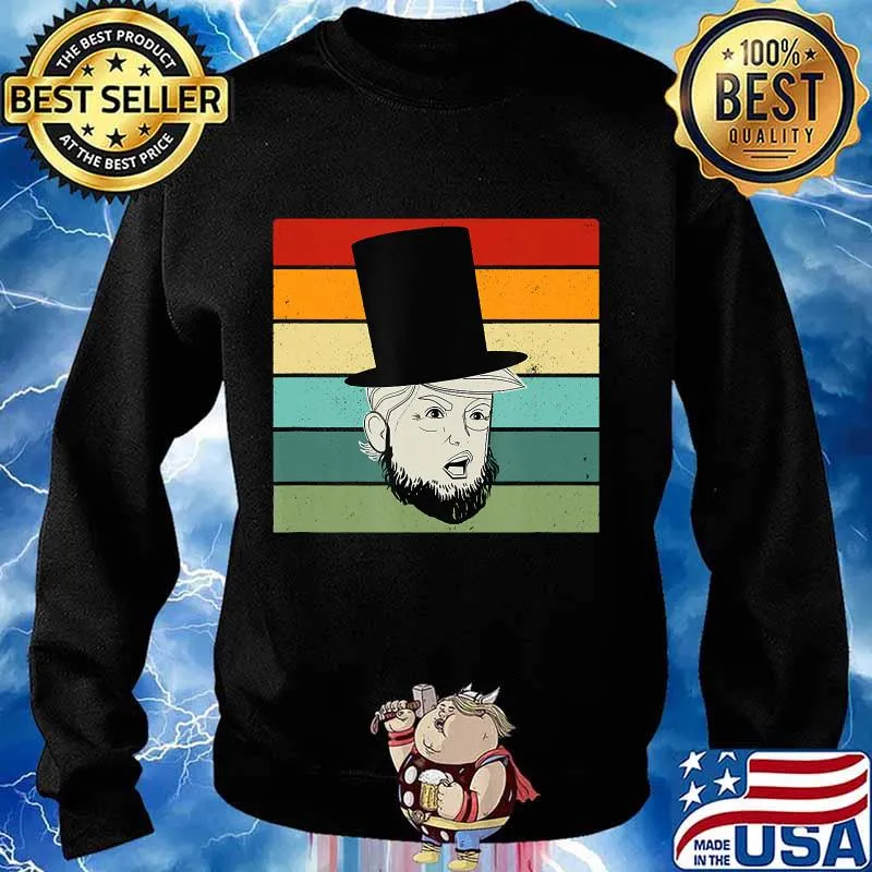 Funny Final 2020 Debate Donald Trump as Abraham Lincoln Shirt Sweater