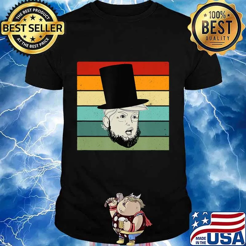 Funny Final 2020 Debate Donald Trump as Abraham Lincoln Shirt