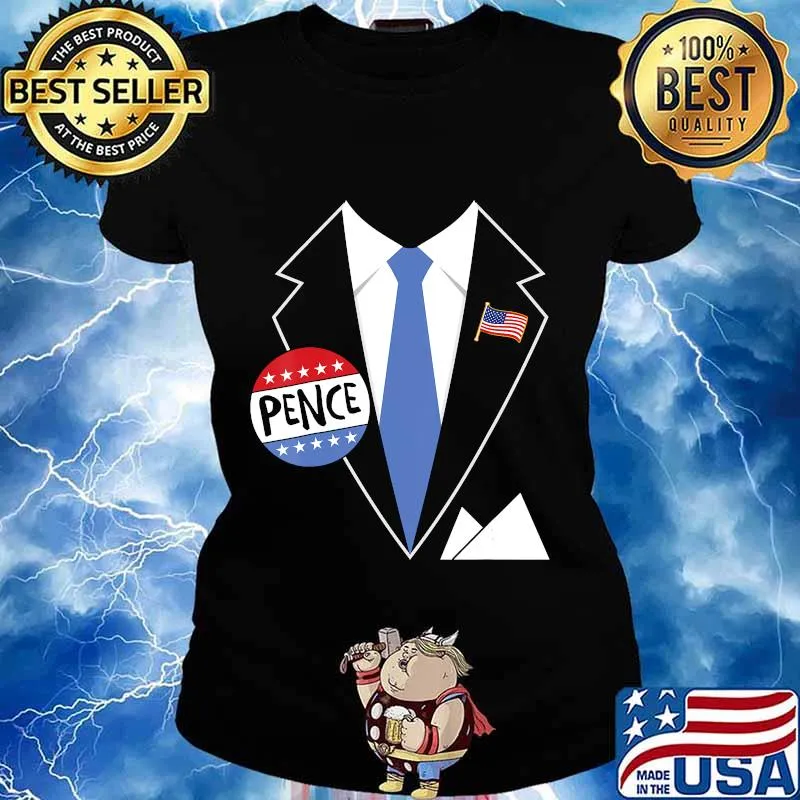 Funny Mike Pence Tee Halloween Matching Costume Gift T-Shirt Ladies tee