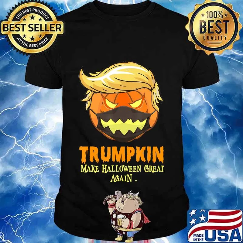 Funny Trumpkin Make Halloween Great Again T-Shirt
