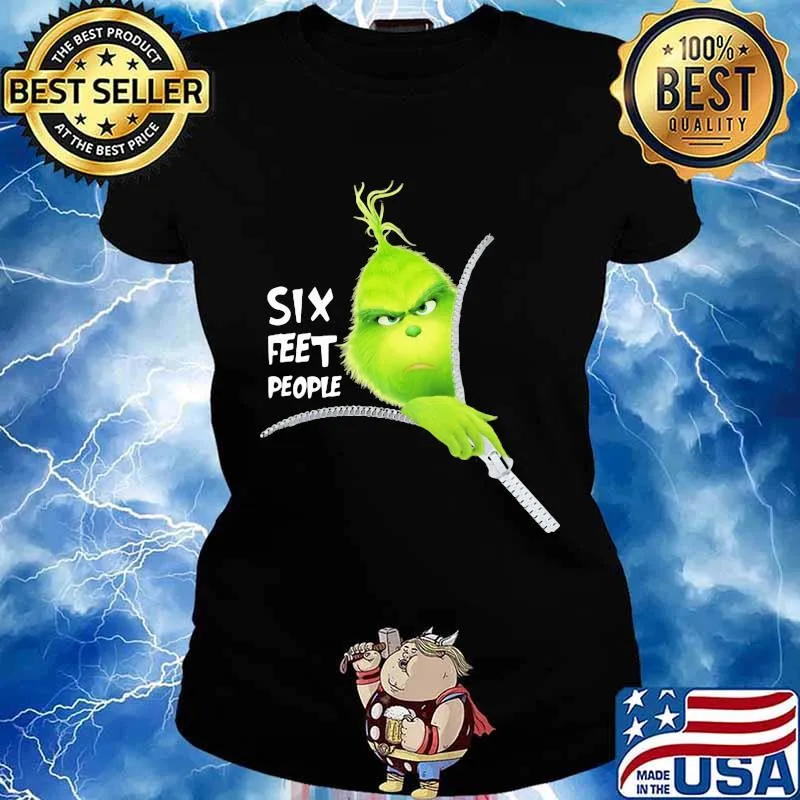 Grinch six feet people s Ladies tee