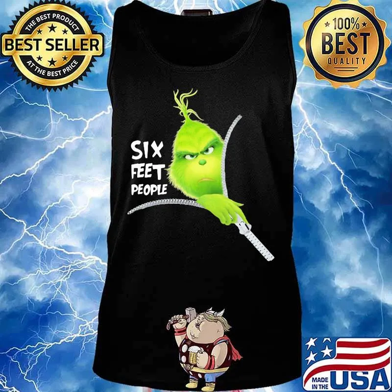 Grinch six feet people s Tank top