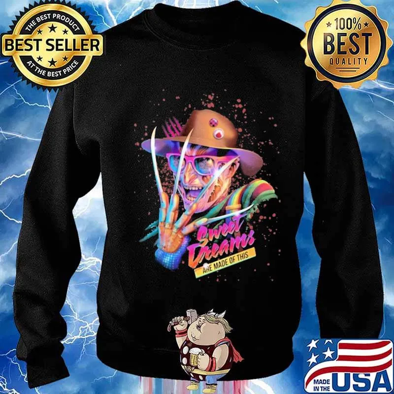 Halloween freddy krueger sweet dreams are made of this s Sweater