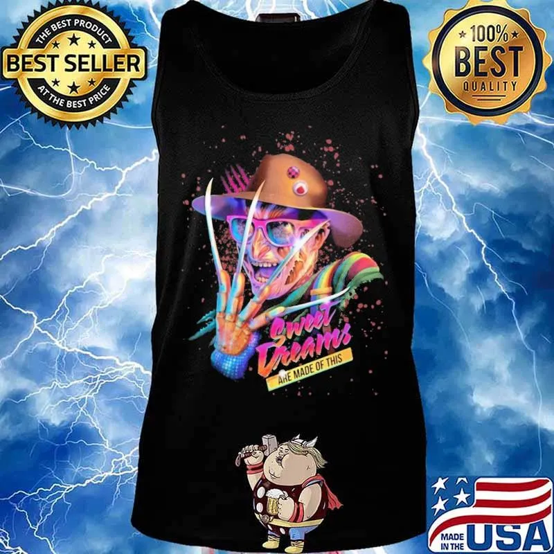 Halloween freddy krueger sweet dreams are made of this s Tank top