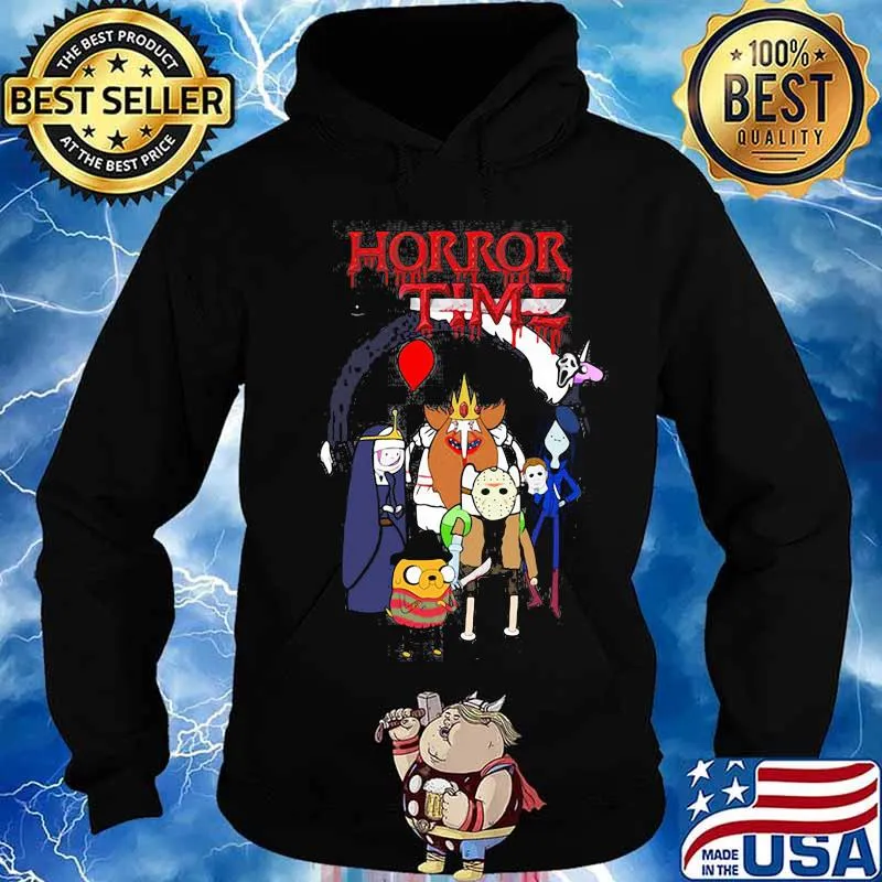 Halloween horror characters time s Hoodie