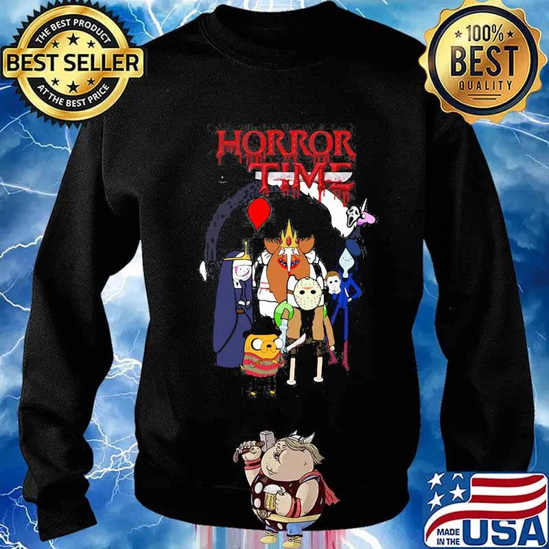 Halloween horror characters time s Sweater