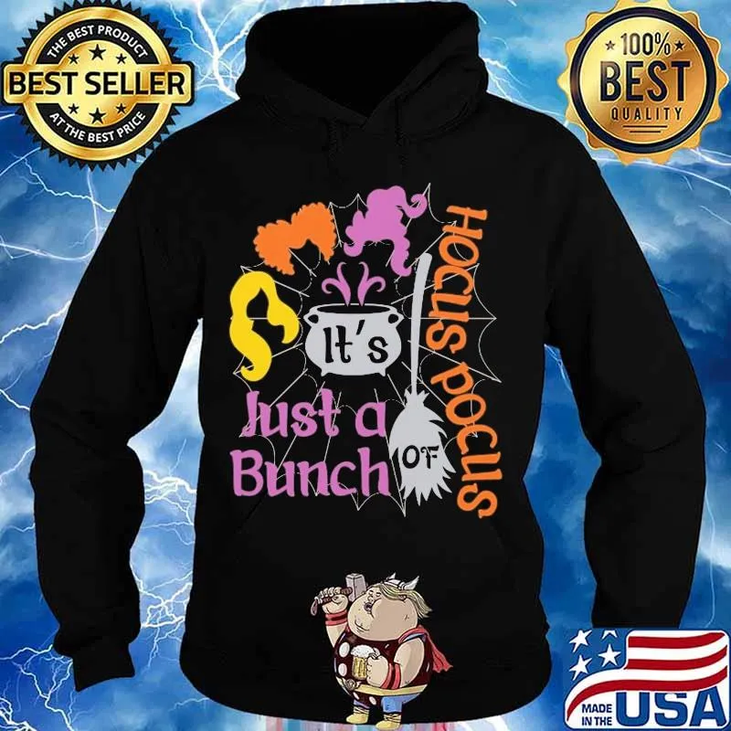 Halloween it's just a bunch of hocus pocus s Hoodie