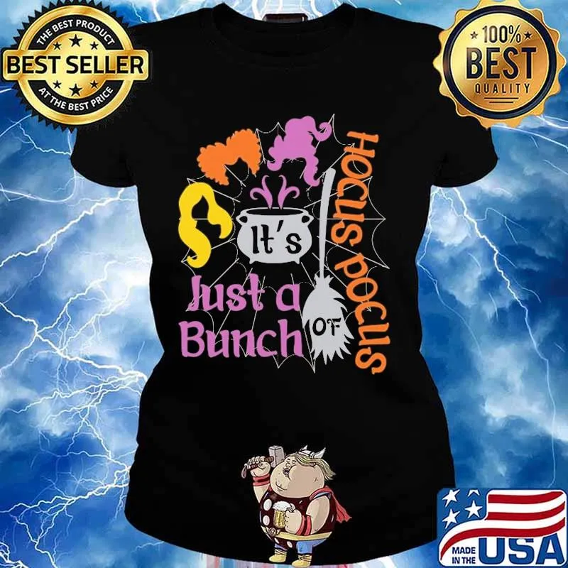 Halloween it's just a bunch of hocus pocus s Ladies tee