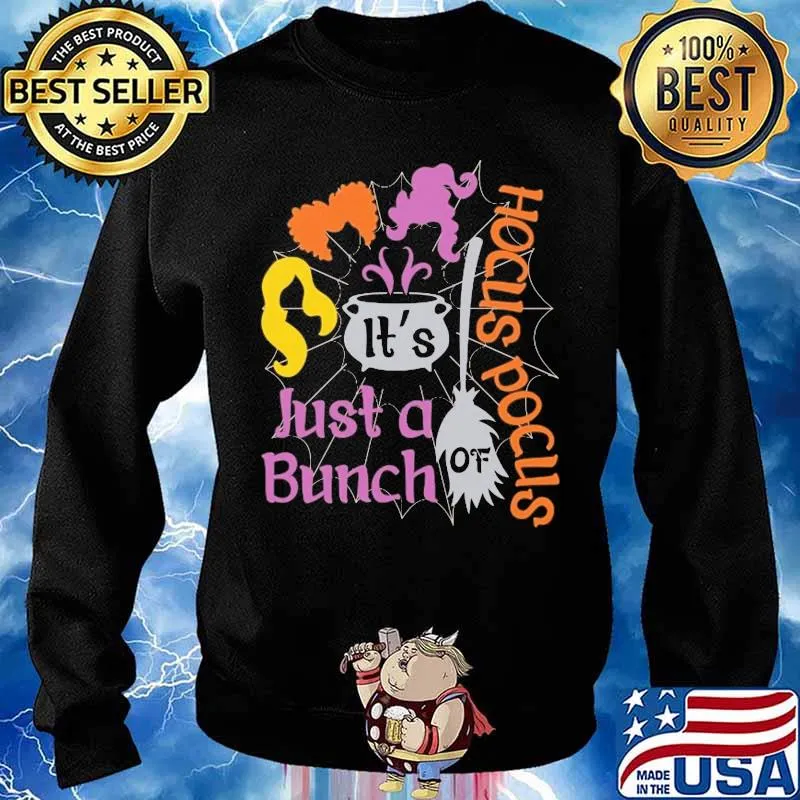 Halloween it's just a bunch of hocus pocus s Sweater