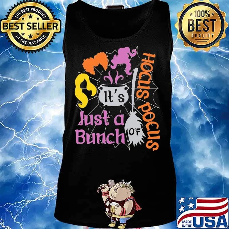 Halloween it's just a bunch of hocus pocus s Tank top