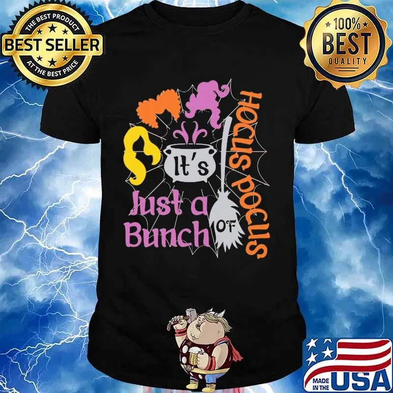 Halloween it's just a bunch of hocus pocus shirt