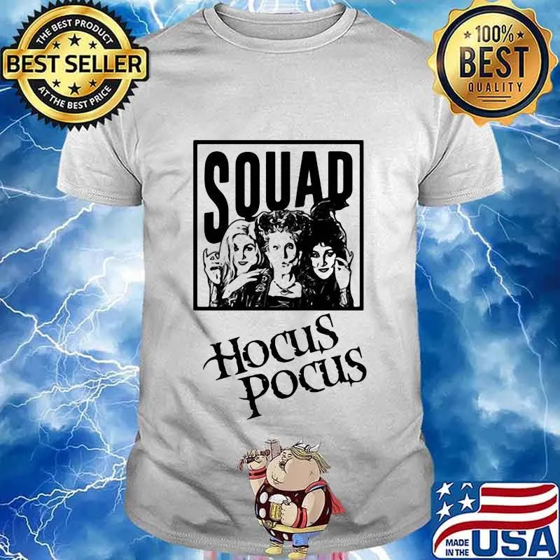 Halloween squad hocus pocus shirt
