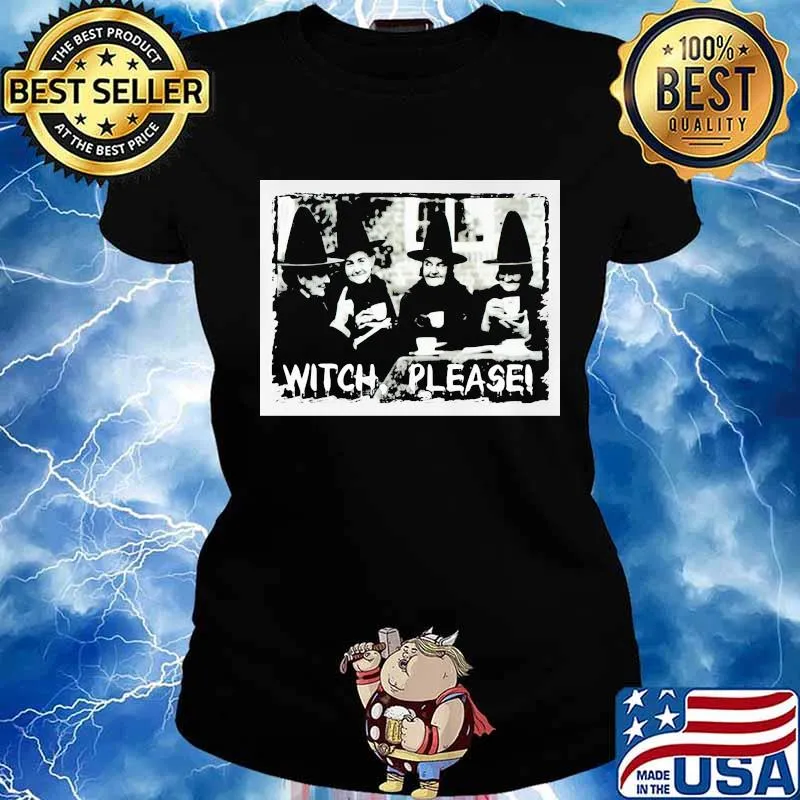 Halloween witch please vintage s Ladies tee