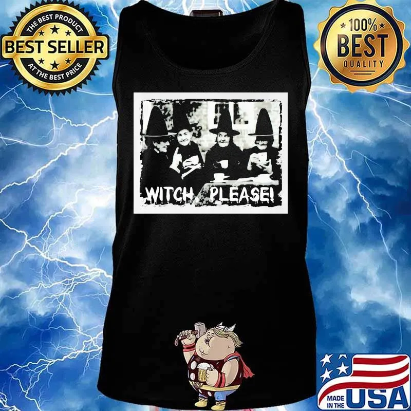 Halloween witch please vintage s Tank top