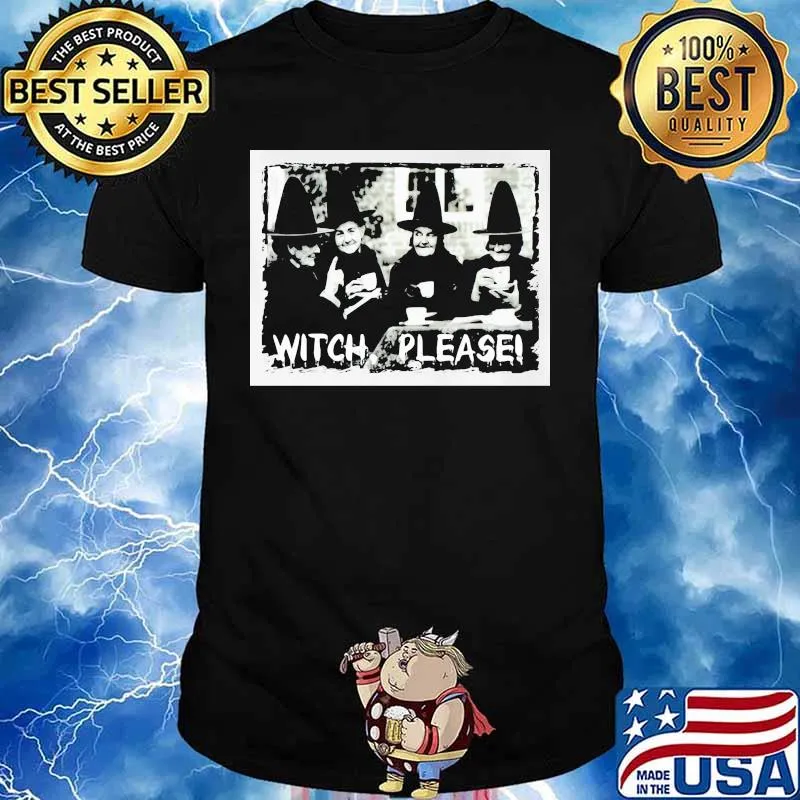 Halloween witch please vintage shirt