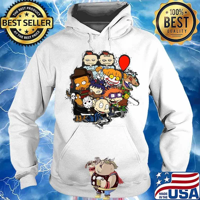 Happy halloween horror movie characters s Hoodie