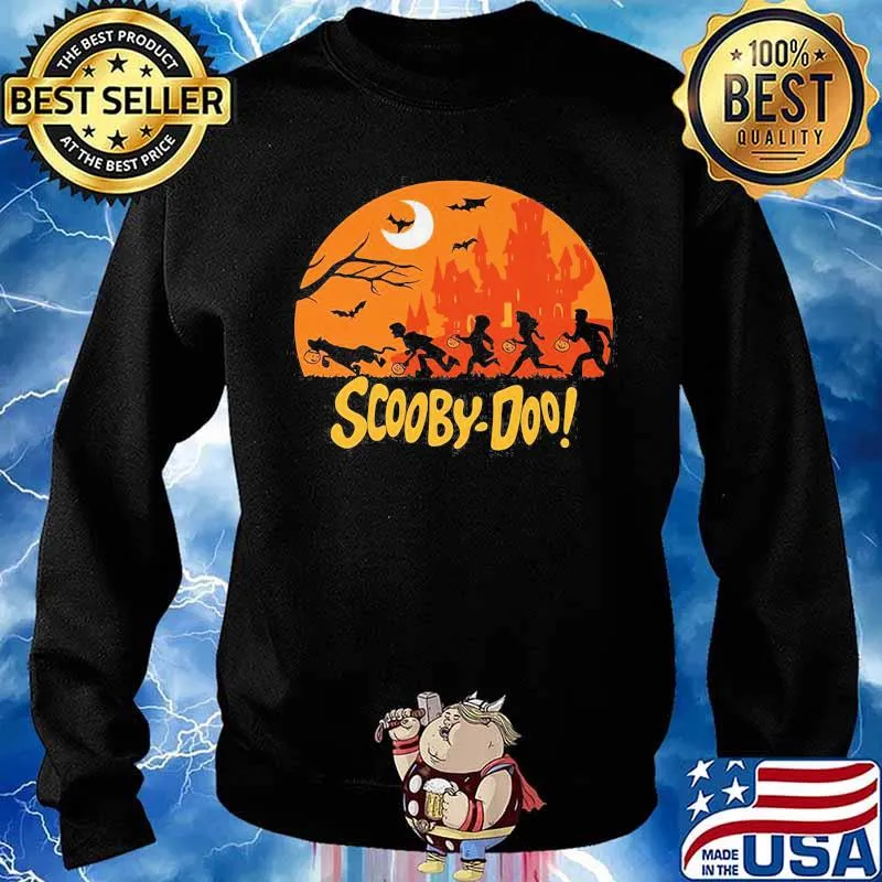 Happy halloween scooby-doo moon s Sweater